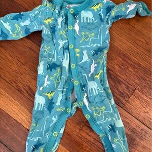 Carter's Blue Dinosaur Footie